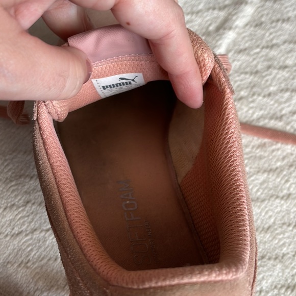 Suede Pink Sneakers - Picture 5 of 8